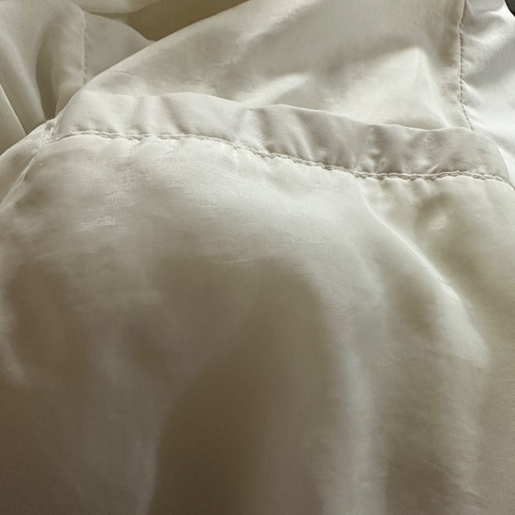 Vintage Rainforest Men's Windbreaker White with Hoodie Size Medium - Picture 8 of 9